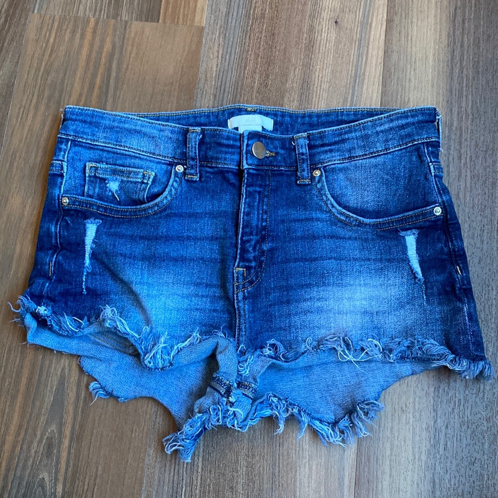 H&M Distressed Shorts